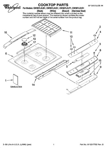 Diagram for GW397LXUQ1