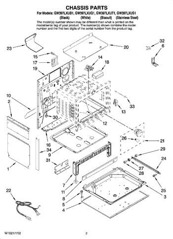 Diagram for GW397LXUB1