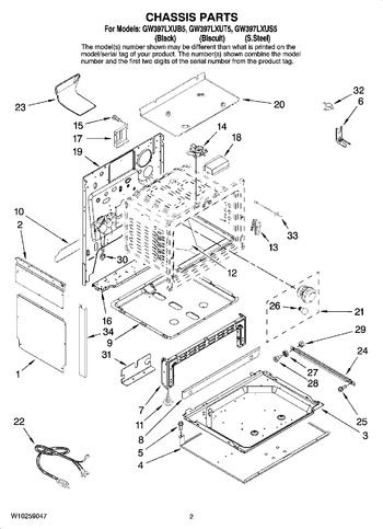 Diagram for GW397LXUS5