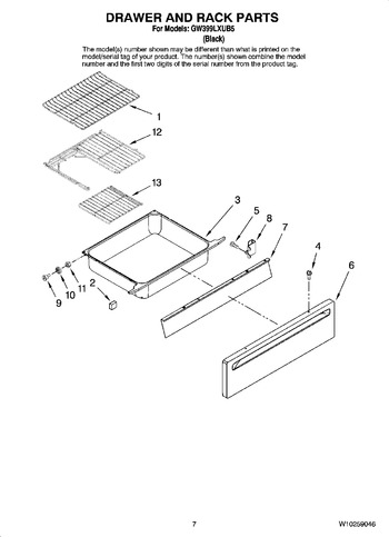 Diagram for GW399LXUB5