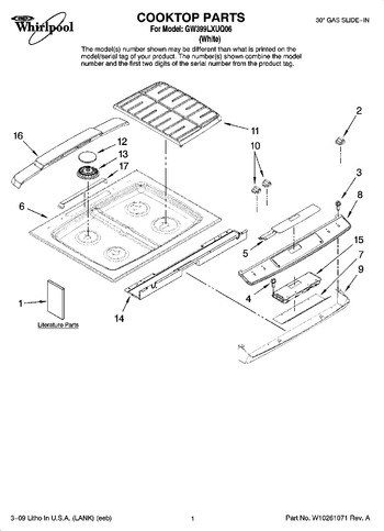 Diagram for GW399LXUQ06