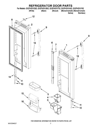 Diagram for GX2FHDXVT02