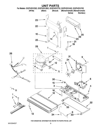 Diagram for GX2FHDXVT02