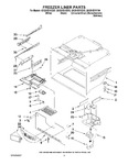 Diagram for 02 - Freezer Liner Parts