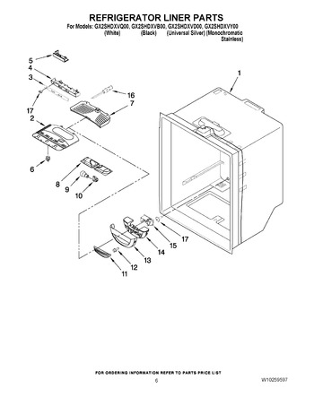 Diagram for GX2SHDXVY00