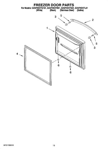 Diagram for GX5FHDXTQ01