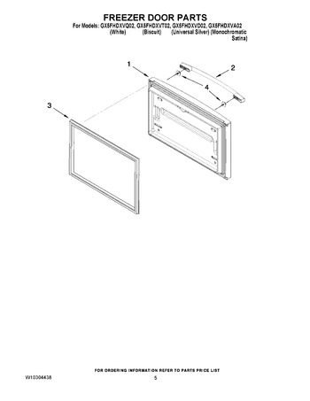 Diagram for GX5FHDXVQ02