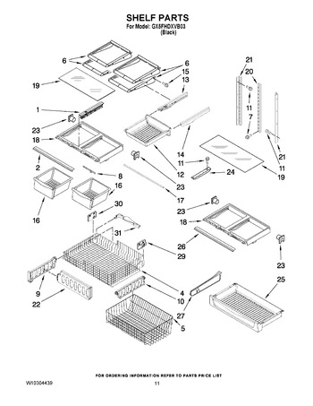 Diagram for GX5FHDXVB03