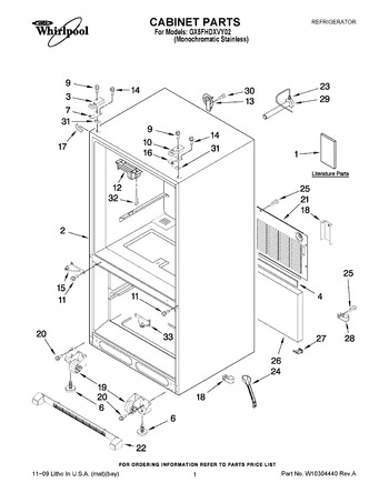 Diagram for GX5FHDXVY02