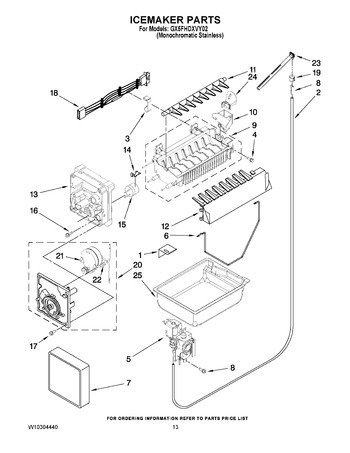 Diagram for GX5FHDXVY02