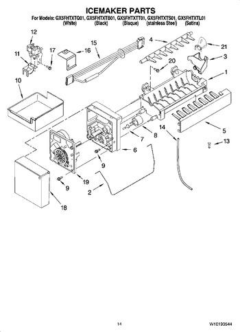 Diagram for GX5FHTXTL01