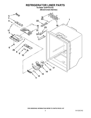 Diagram for GX5FHTXVY02