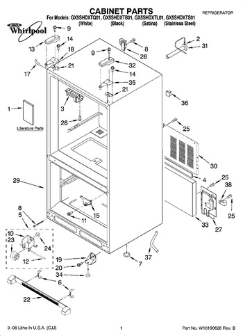 Diagram for GX5SHDXTL01