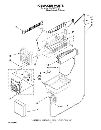 Diagram for GX5SHDXVY03