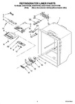 Diagram for 04 - Refrigerator Liner Parts