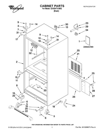 Diagram for GX5SHTXVB02