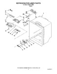 Diagram for 04 - Refrigerator Liner Parts