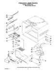 Diagram for 02 - Freezer Liner Parts