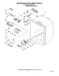 Diagram for 04 - Refrigerator Liner Parts