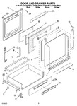 Diagram for 04 - Door And Drawer Parts