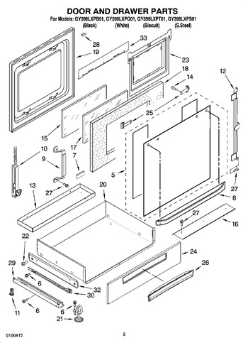 Diagram for GY398LXPB01