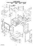 Diagram for 03 - Oven Parts