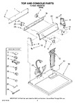 Diagram for 02 - Top And Console Parts