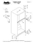 Diagram for 01 - Cabinet Parts