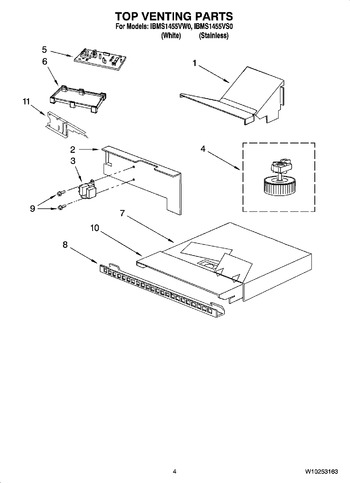 Diagram for IBMS1455VW0