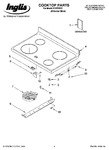 Diagram for 01 - Cooktop Parts