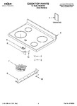 Diagram for 01 - Cooktop Parts