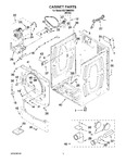 Diagram for 02 - Cabinet Parts