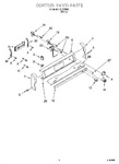 Diagram for 02 - Control Panel Parts