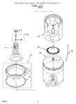 Diagram for 03 - Agitator, Basket And Tub Parts