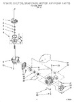 Diagram for 05 - Brake, Clutch, Gearcase, Motor And Pump Parts