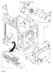 Diagram for 02 - Cabinet Parts