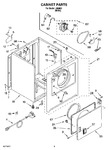 Diagram for 02 - Cabinet Parts