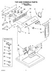 Diagram for 02 - Top And Console Parts