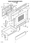 Diagram for 03 - Door And Drawer Parts