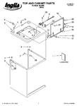 Diagram for 01 - Top And Cabinet Parts