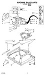 Diagram for 04 - Machine Base Parts