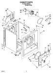 Diagram for 02 - Cabinet Parts