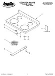 Diagram for 01 - Cooktop Parts