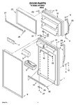 Diagram for 02 - Door Parts