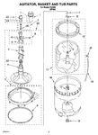 Diagram for 03 - Agitator, Basket And Tub Parts