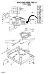 Diagram for 04 - Machine Base Parts