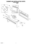 Diagram for 06 - Cabinet And Installation Parts