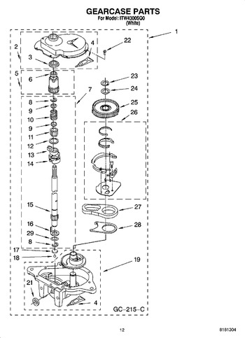 Diagram for ITW4300SQ0