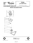 Diagram for 01 - Motor And Drive , Literature