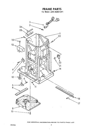 Diagram for JJTF8500XLP1